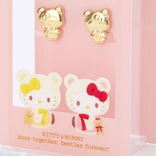 Hello Kitty 2022 Birthday Earrings - Sanrio character anniversary jewelry - Japan Trend Shop