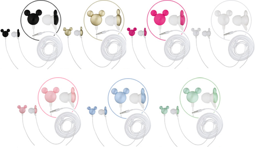 Disney Mupods Earphones -  - Japan Trend Shop