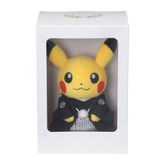 Pikachu Japanese Wedding Outfit Plush Toy - Traditional garment Nintendo character Pokemon doll - Japan Trend Shop