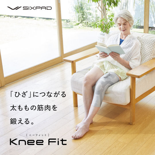 SixPad Knee Fit - EMS thigh muscle training device - Japan Trend Shop