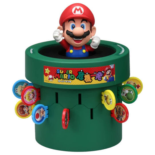 Super Mario Pop-Up Pirate - Nintendo character Blackbeard in Danger toy - Japan Trend Shop