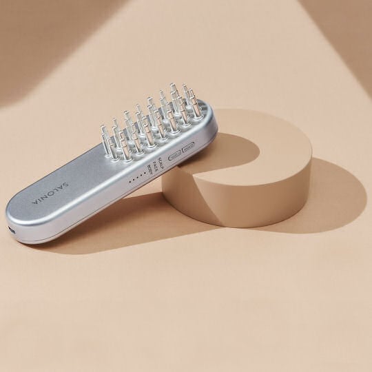 Salonia EMS Lift Brush - Scalp, face, and body brush massaging device - Japan Trend Shop