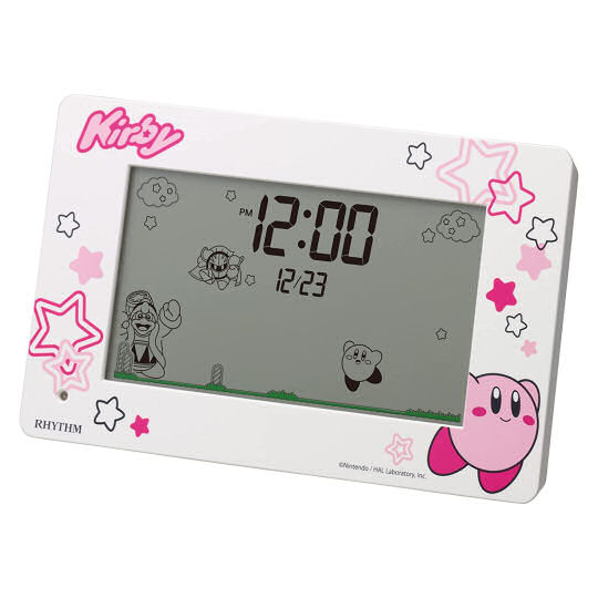 Kirby's Dream Land Alarm Clock - Video game character bedside timepiece - Japan Trend Shop