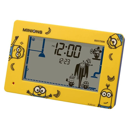 Minions Alarm Clock - Despicable Me characters bedside timepiece - Japan Trend Shop