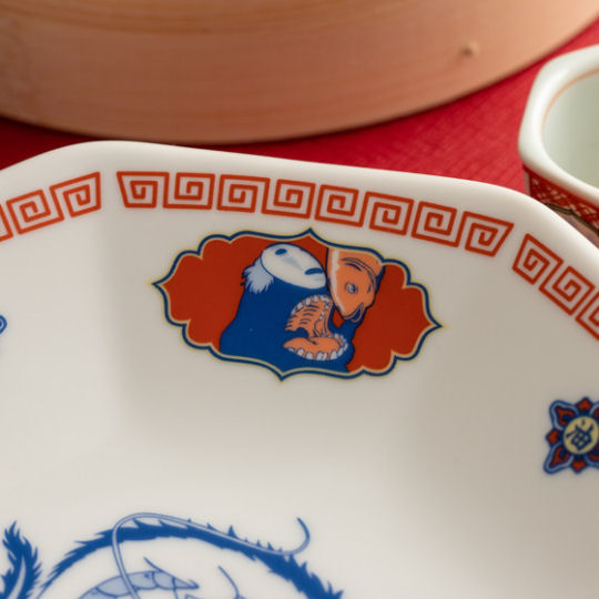 Spirited Away Porcelain Octagonal Plate - Studio Ghibli anime tableware - Japan Trend Shop