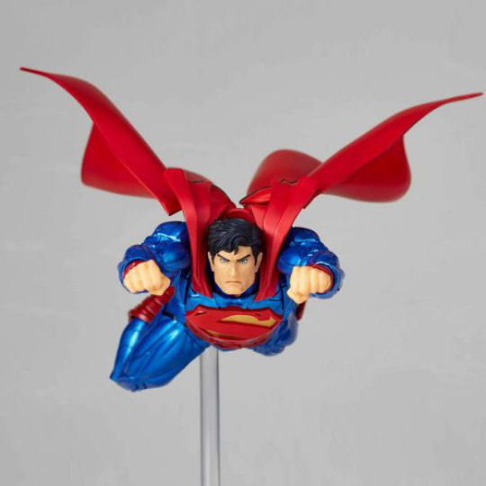 Kaiyodo Amazing Yamaguchi Superman Figure - Classic superhero action model by Katsuhisa Yamaguchi - Japan Trend Shop
