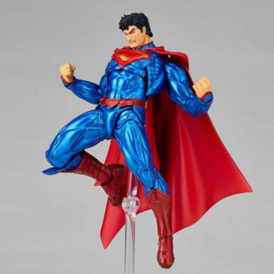 Kaiyodo Amazing Yamaguchi Superman Figure - Classic superhero action model by Katsuhisa Yamaguchi - Japan Trend Shop