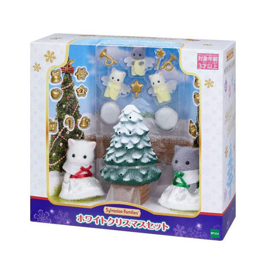 Sylvanian Families White Christmas Set - Seasonal animal dolls - Japan Trend Shop