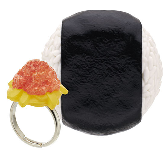 Onigiri Rice Ball Rings - Japanese food-themed novelty ring set - Japan Trend Shop