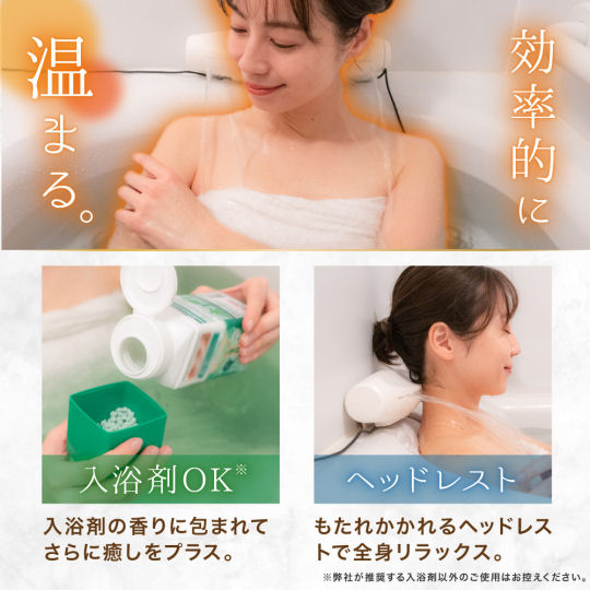 Thanko Shoulder and Neck Bathing Waterfall - Bathtub accessory - Japan Trend Shop