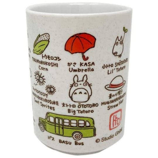 My Neighbor Totoro Yunomi Cup - Studio Ghibli anime traditional ceramic cup - Japan Trend Shop