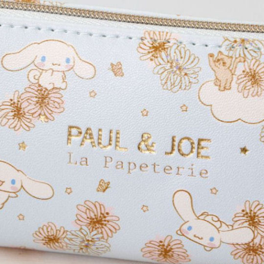 PAUL & JOE La Papeterie Cinnamoroll Pencil Case Small - Sanrio character stationery accessory - Japan Trend Shop