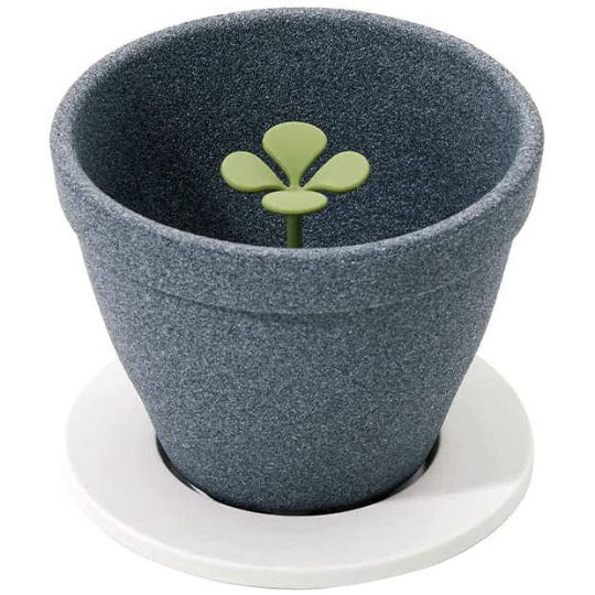 Kinome Ceramic Coffee Filter - Flowerpot-shaped drip coffee maker - Japan Trend Shop