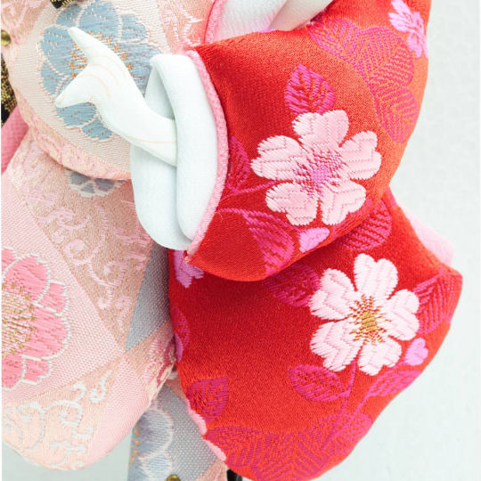 Kyugetsu Geisha Hagoita with Case (Small) - Traditional shuttlecock paddle ornament - Japan Trend Shop