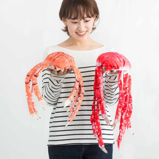 Molting Japanese Spider Crab Plush Toy - Crab-themed stuffed doll - Japan Trend Shop