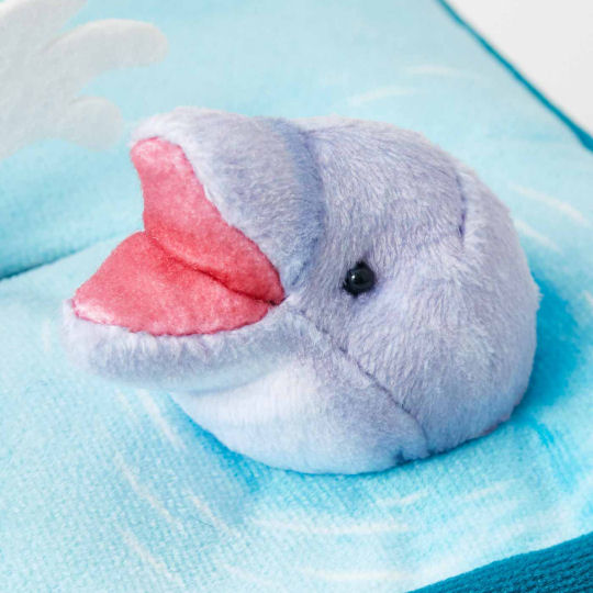 Dolphin Show Tissue Holder - Aquarium attraction design Kleenex dispenser - Japan Trend Shop