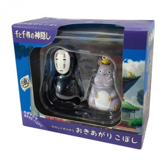 Spirited Away Roly-Poly Dolls Set - Studio Ghibli anime character tumbler toys - Japan Trend Shop