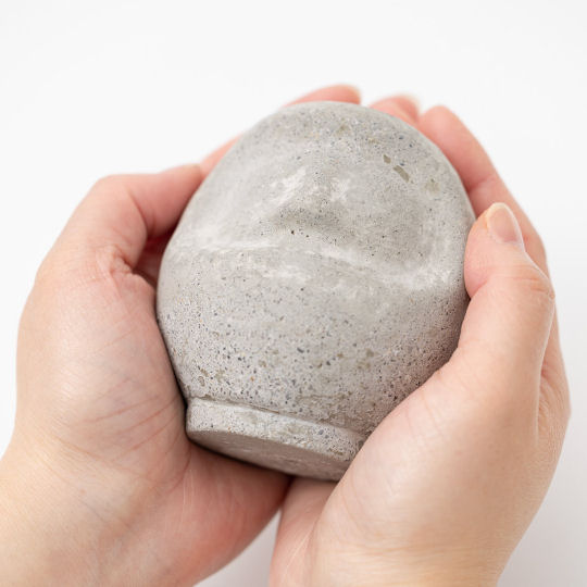 Daruma Stone - Good luck charm-shaped mini sculpture - Japan Trend Shop