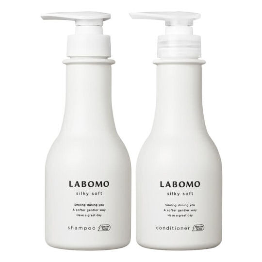 Labomo Silky Soft Shampoo & Conditioner - Rich foam hair repair treatment - Japan Trend Shop