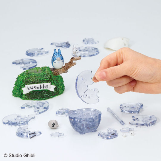 My Neighbor Totoro Crystal Puzzle - Studio Ghibli anime character DIY figure kit - Japan Trend Shop