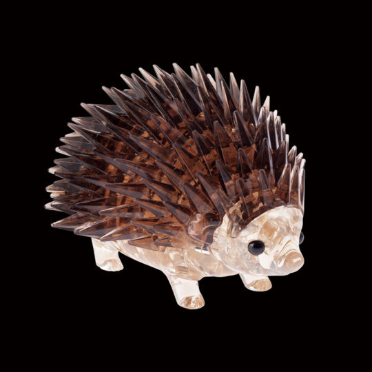 Hedgehog Crystal Puzzle - Animal DIY figure kit - Japan Trend Shop