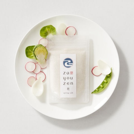 Za You Zen Four Seasons Salt Spring Flower - Seaweed flavored mineral salt from regional Japan - Japan Trend Shop