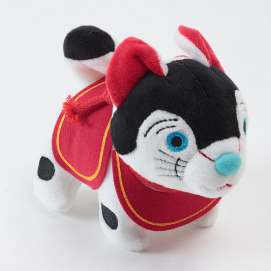 Kyugetsu Inuhariko Dog Plush Toy - Cuddly version of traditional folk toy - Japan Trend Shop
