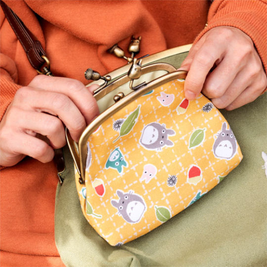 My Neighbor Totoro Clasp Purse - Studio Ghibli anime character design bag accessory - Japan Trend Shop