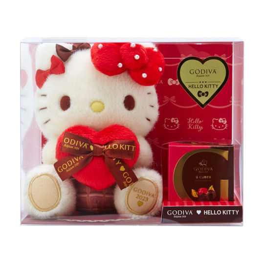 Hello Kitty Godiva 2023 Doll and Chocolates - Sanrio character and luxury chocolate set - Japan Trend Shop