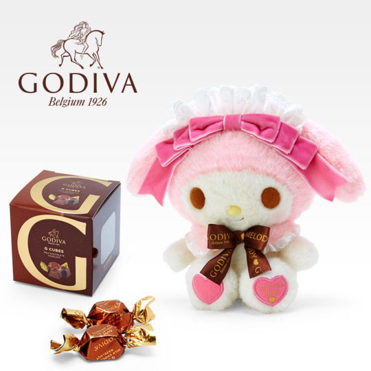 My Melody Godiva 2023 Doll and Chocolates - Sanrio character and luxury chocolate set - Japan Trend Shop
