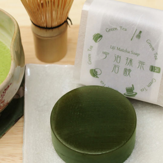 Uji Matcha Soap - Kyoto green tea rich foam soap - Japan Trend Shop