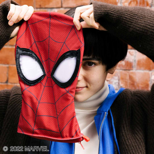 Marvel Spider-Man Mask Pouch - American comic book character theme bag - Japan Trend Shop