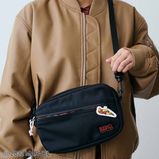 Marvel Iron Man Sporty Mini Shoulder Bag - American comic book character everyday bag - Japan Trend Shop