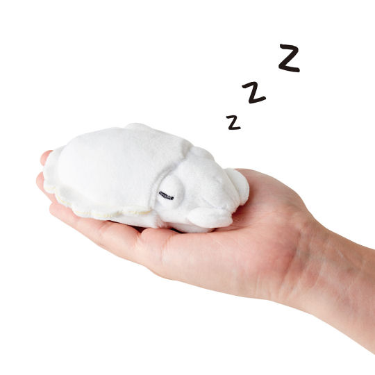 Sleeping Cuttlefish Cushion - Sea creature-shaped fluffy pillow - Japan Trend Shop