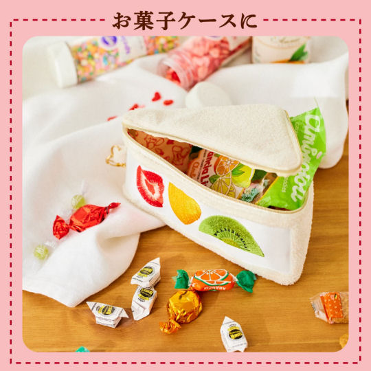 Meruhenk Fruit Sandwich 40th Anniversary Wrist Pouch - Popular Tokyo food-shaped mini bag - Japan Trend Shop