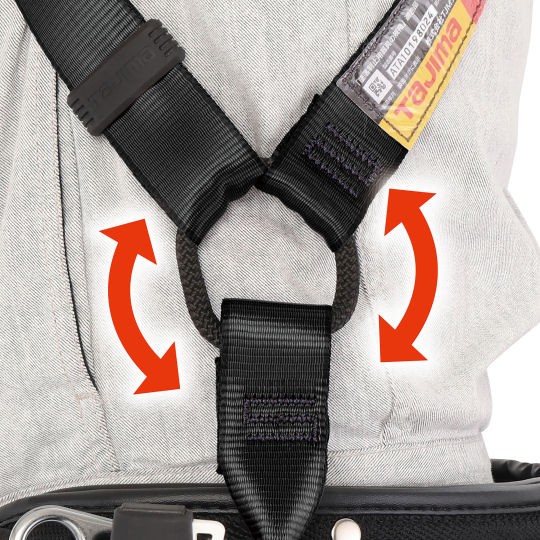 Tajima HS Haul Safety Harness Set - Fall arrest system for construction workers - Japan Trend Shop