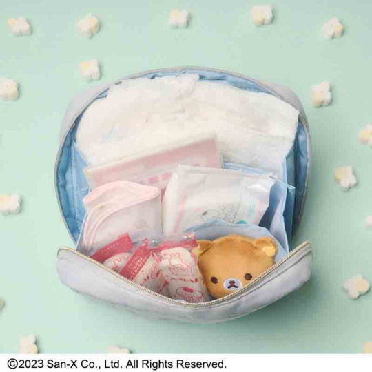 Rilakkuma Baby Quilt Pouch - San-X character small bag - Japan Trend Shop