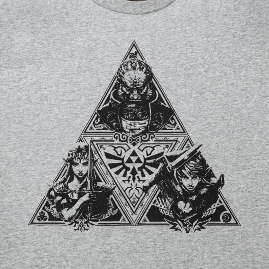 The Legend of Zelda Triforce T-shirt - Nintendo video game clothing - Japan Trend Shop