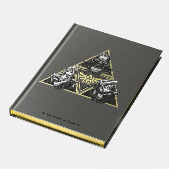 The Legend of Zelda Hardcover Notebook - Nintendo video game stationery - Japan Trend Shop