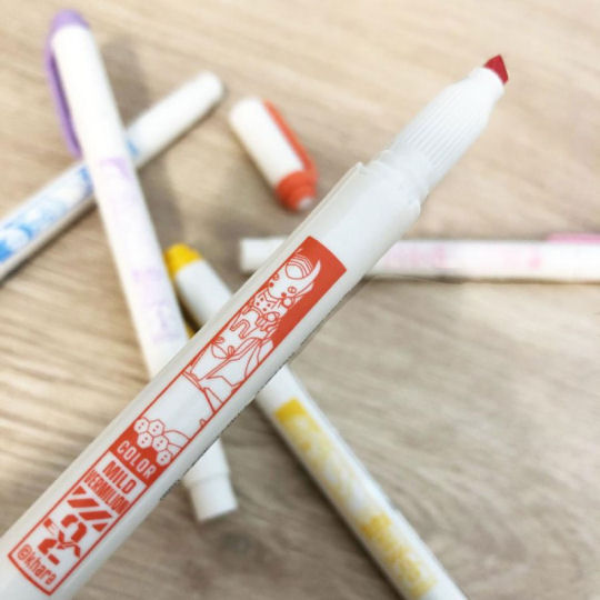 Evangelion Mildliner Markers (5 Pack) - Anime highlighter pens pack - Japan Trend Shop