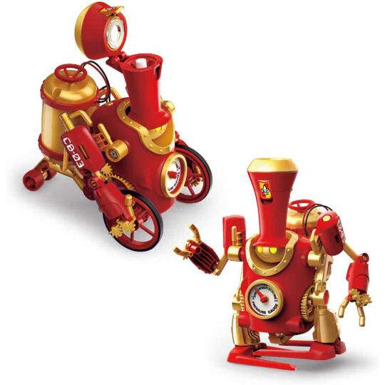 Elekit Miston Robot Kit - DIY robotic toy with steam chimney - Japan Trend Shop