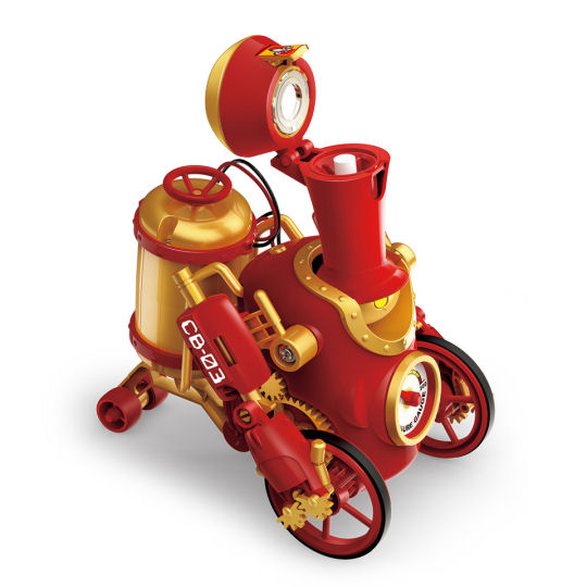Elekit Miston Robot Kit - DIY robotic toy with steam chimney - Japan Trend Shop