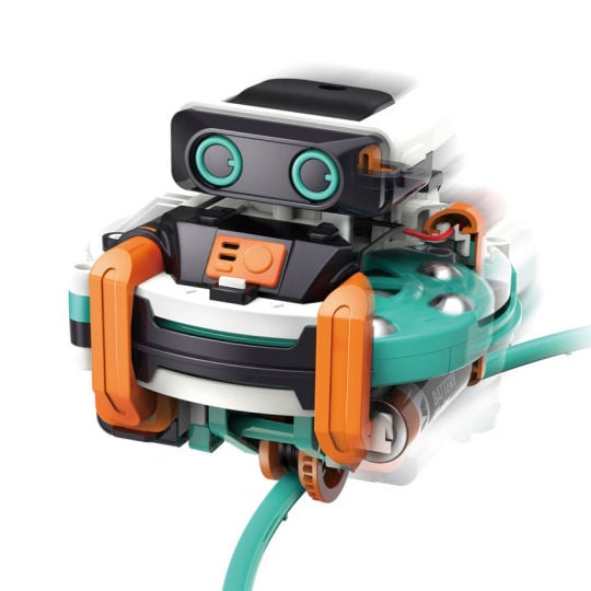 Elekit Gyrostar Robot Kit - DIY gyroscope building toy with running courses - Japan Trend Shop