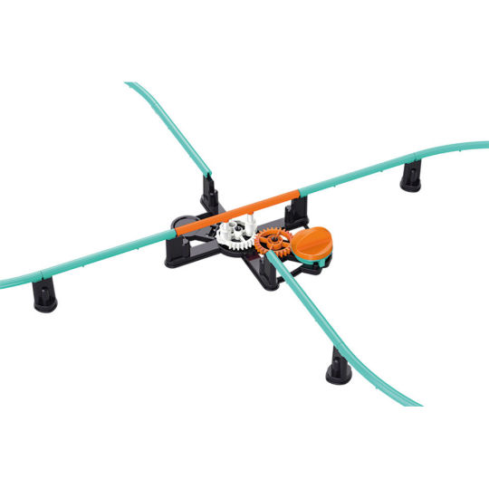 Elekit Gyrostar Robot Kit - DIY gyroscope building toy with running courses - Japan Trend Shop