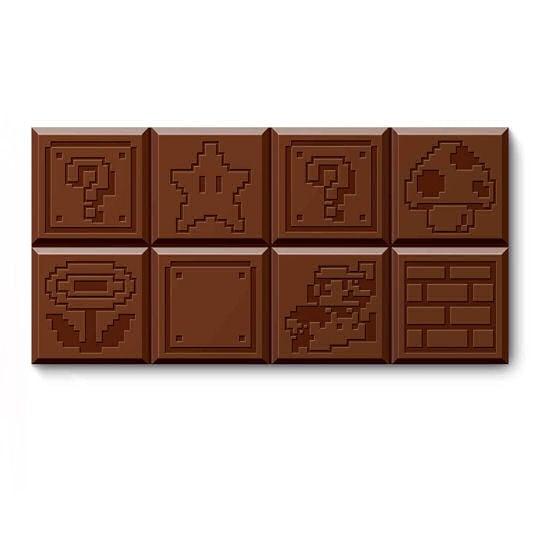 Super Mario Bros Chocolate Mold - Nintendo video game theme chocolate-making kit - Japan Trend Shop