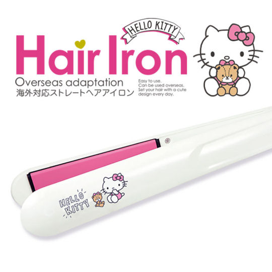 Hello Kitty Flat Iron - Sanrio character hair straightener - Japan Trend Shop