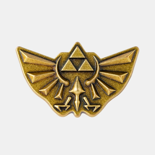 The Legend of Zelda Royal Crest Lapel Pin - Nintendo video game fashion accessory - Japan Trend Shop