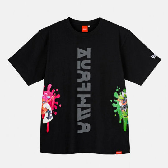 Splatoon Squid/Octo T-shirt Black - Nintendo video game design casual clothing - Japan Trend Shop