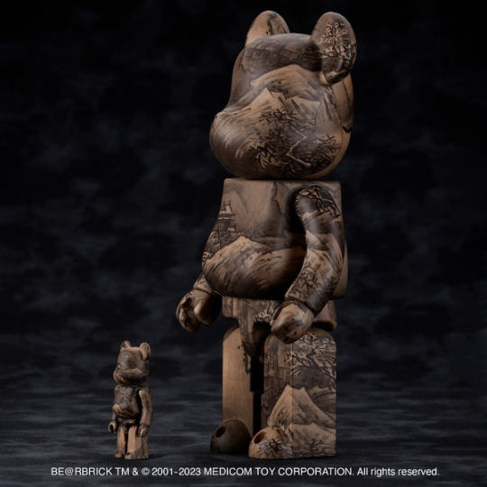 Be@rbrick Winter Landscape by Sesshu - Tokyo National Museum collaboration collectible figures - Japan Trend Shop