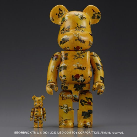 Be@rbrick Ito Jakuchu One Hundred Flowers - Classic painting collectible toys - Japan Trend Shop